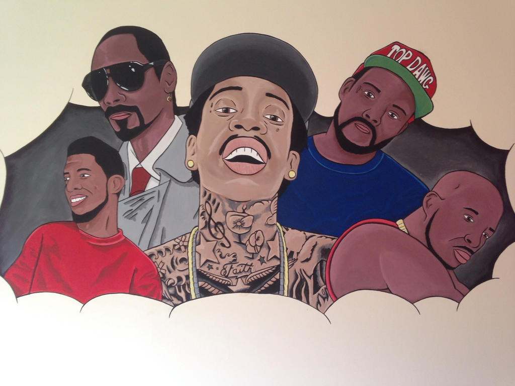 Rap wall art piece by baseart11 on DeviantArt
