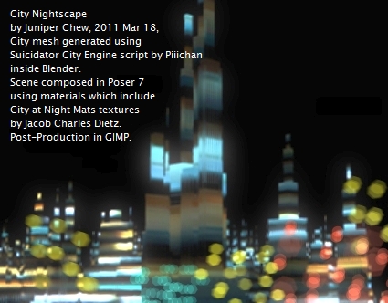 City Nightscape 2011 March d