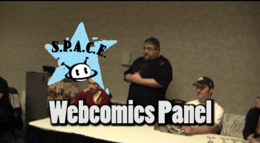 S.P.A.C.E. 2012 Webcomic Panel Cover