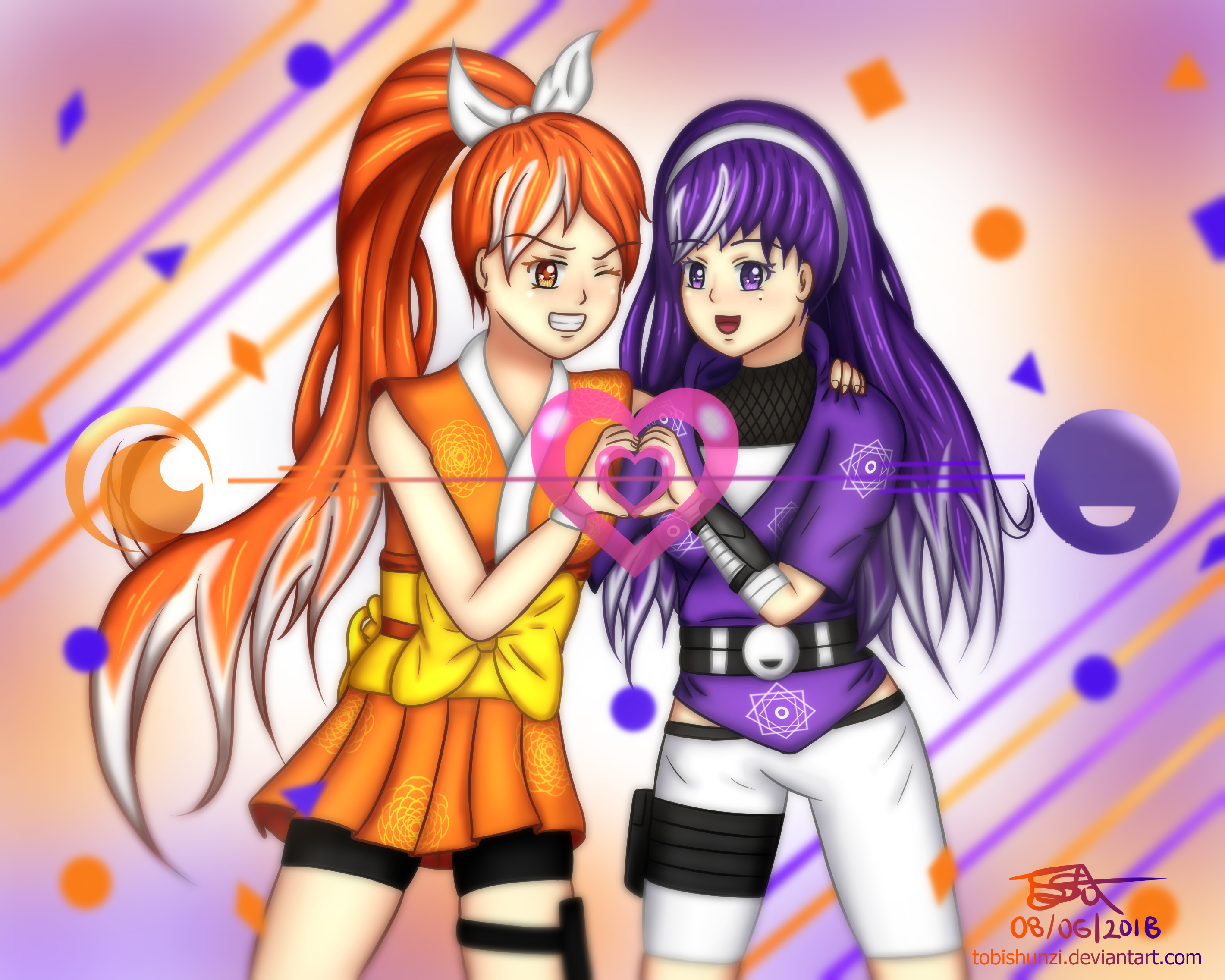 Crunchyroll X Funimation by TobiShunziArts on DeviantArt