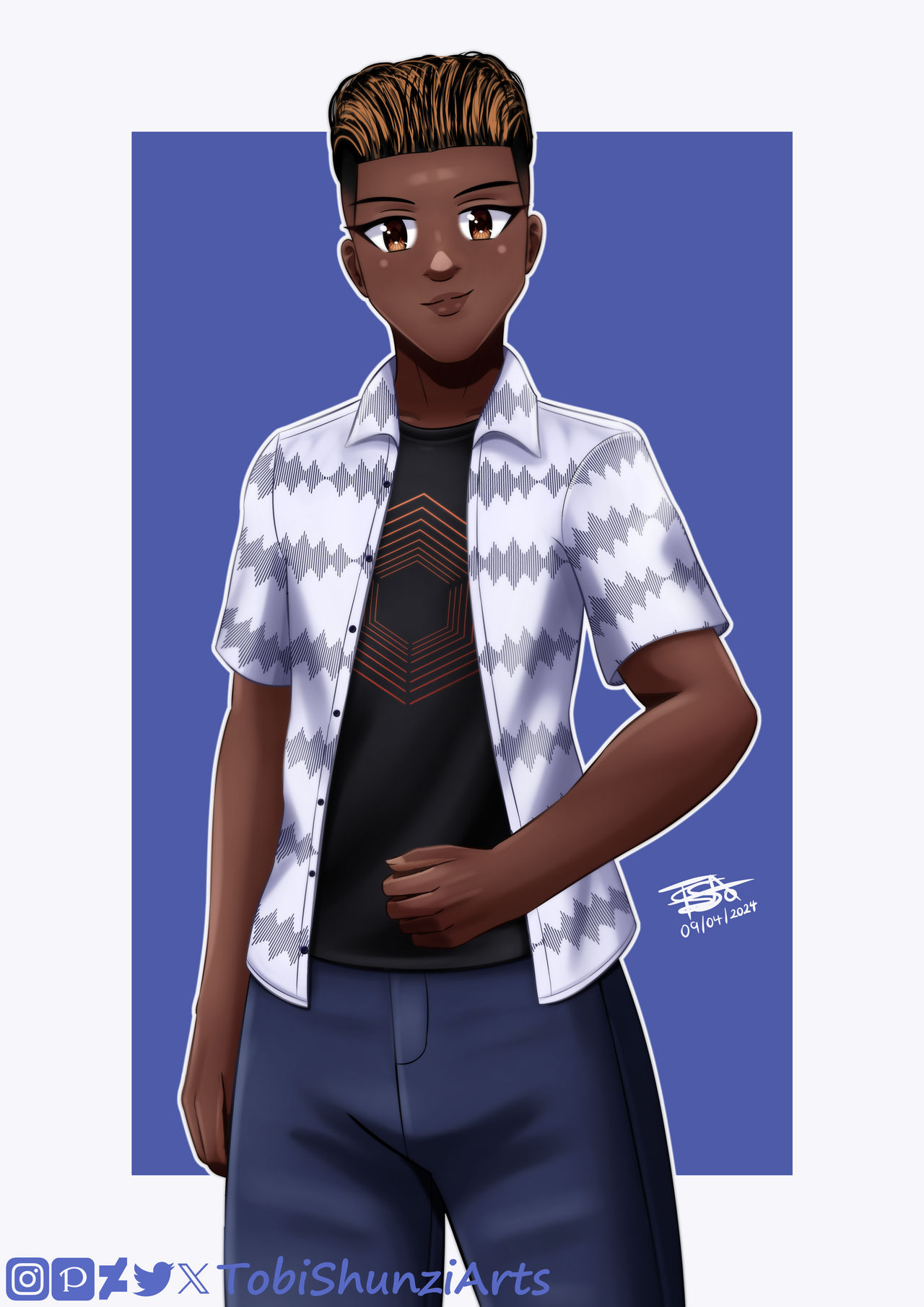 OC Joshua by TobiShunziArts on DeviantArt