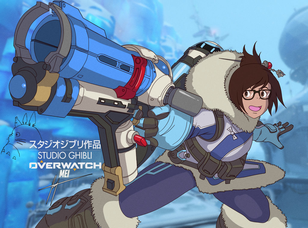 Overwatch+Ghibli - Mei