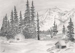 Snowy Landscape by AlvaroGJ