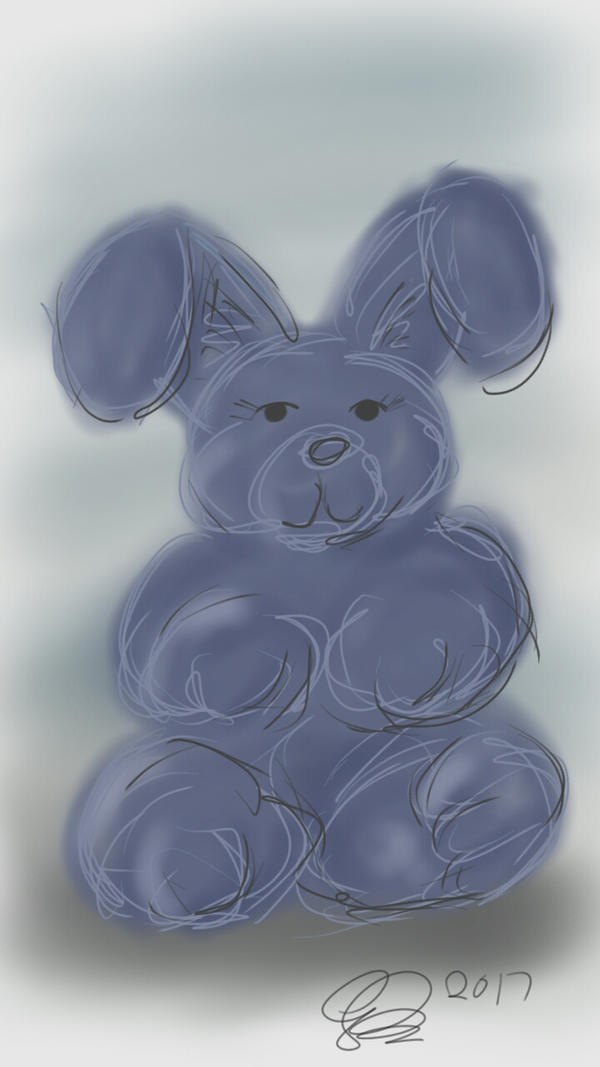 Blue Rabbit Deviantart Bunny Blue by Brownie3113 on DeviantArt