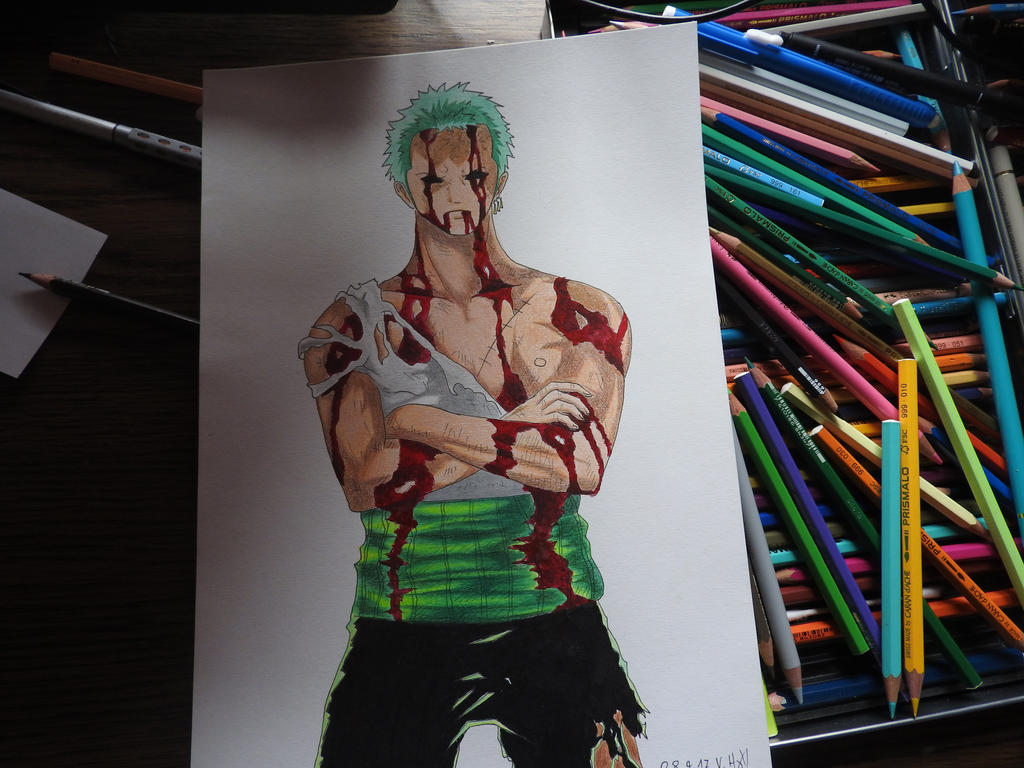 Zoro Roronoa One Piece Color Drawing By Tak17hiro On Deviantart Zoro Roronoa One Piece Color Drawing By Tak17hiro On Deviantart