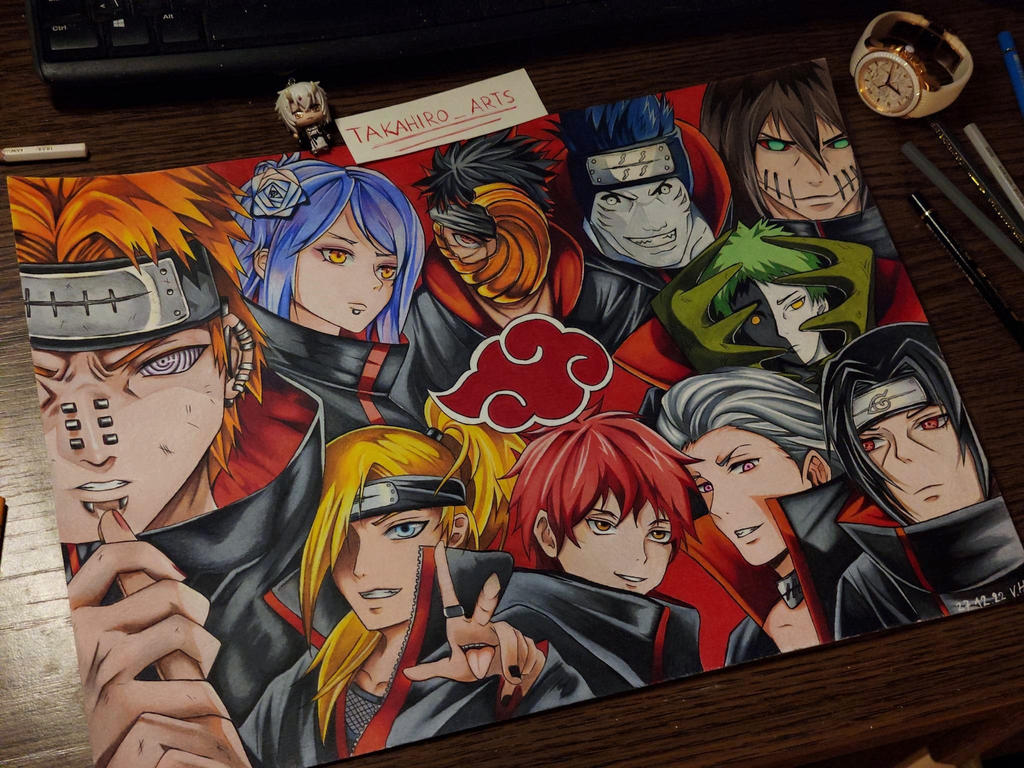 Akatsuki -- Drawing by tak17hiro on DeviantArt