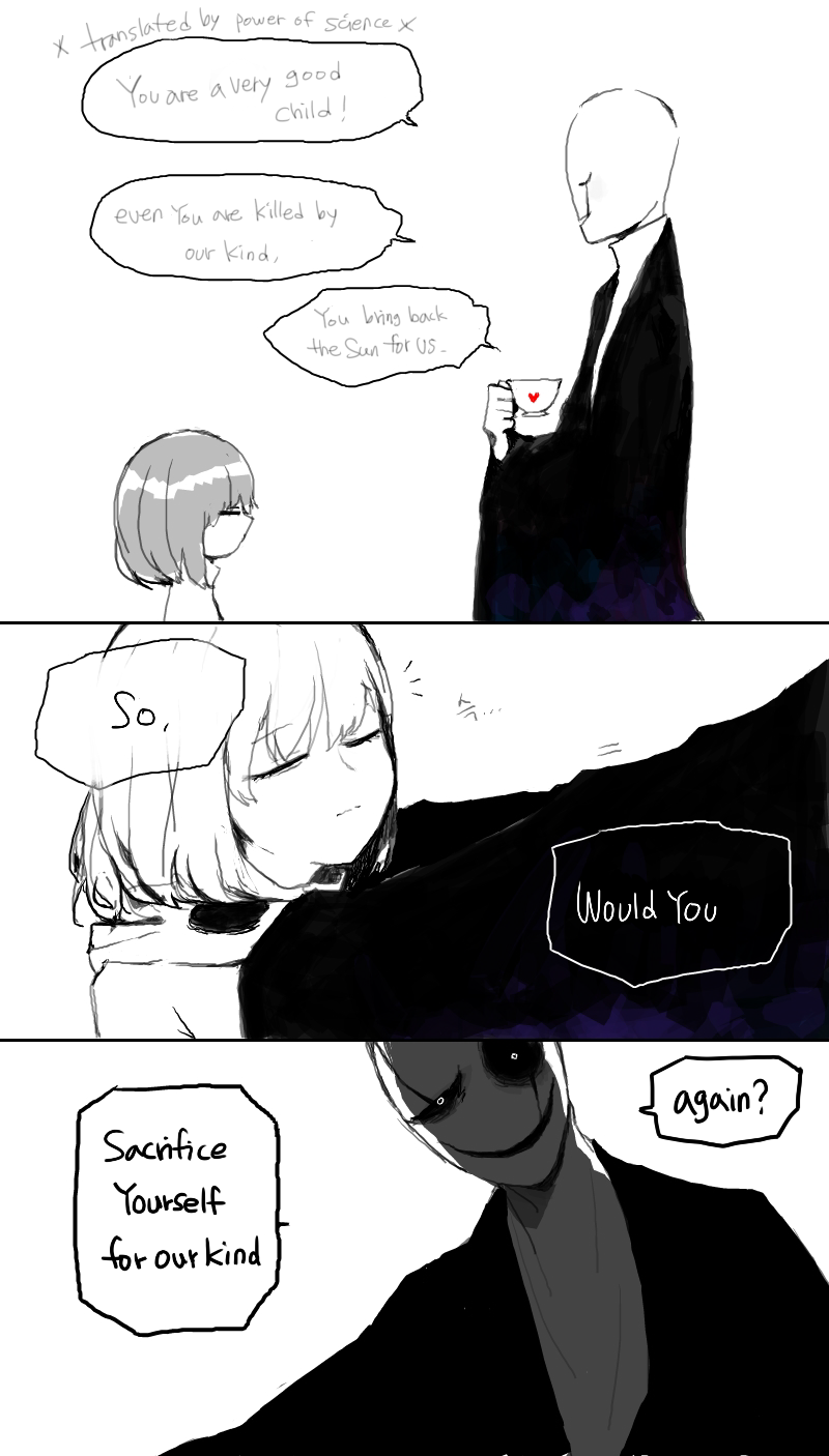 utilitarian!gaster x frisk