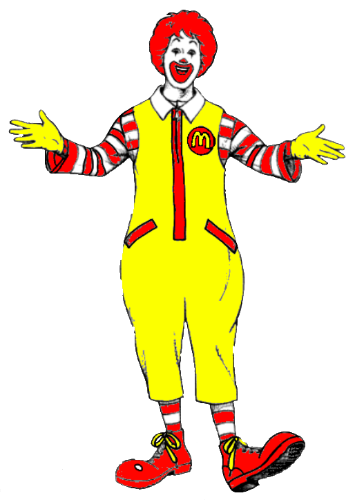 Ronald McDonald Cartoon PNG by CoolTeon2000 on DeviantArt