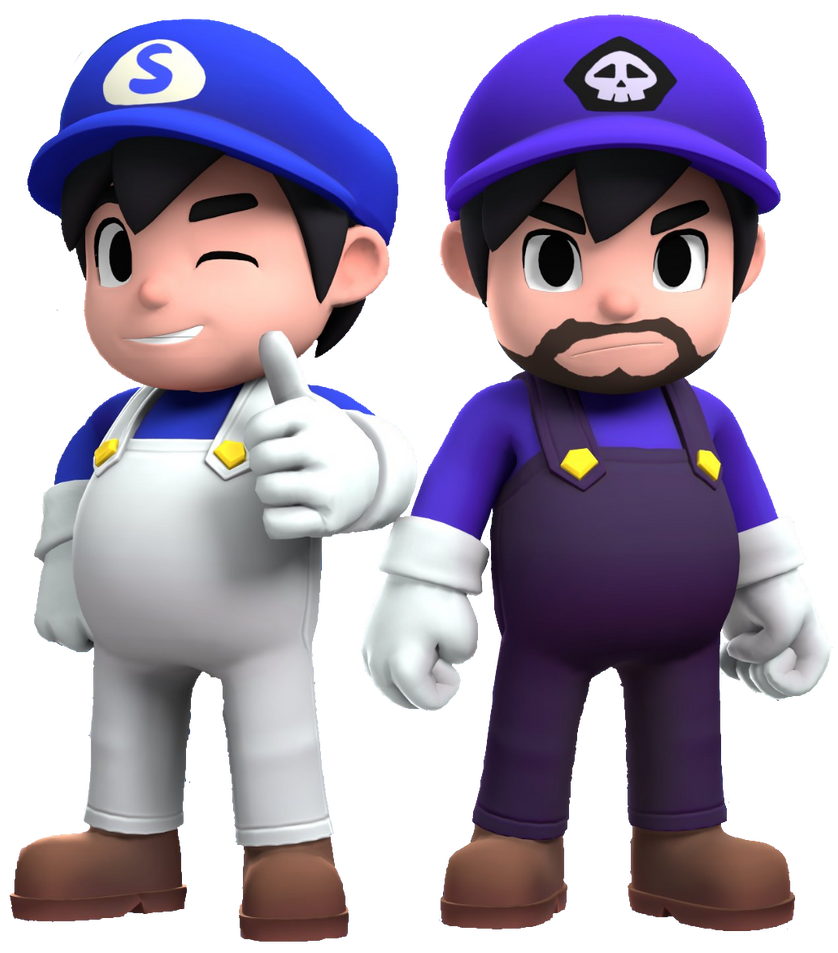 SMG4 and SMG3's New Designs PNG by CoolTeon2000 on DeviantArt