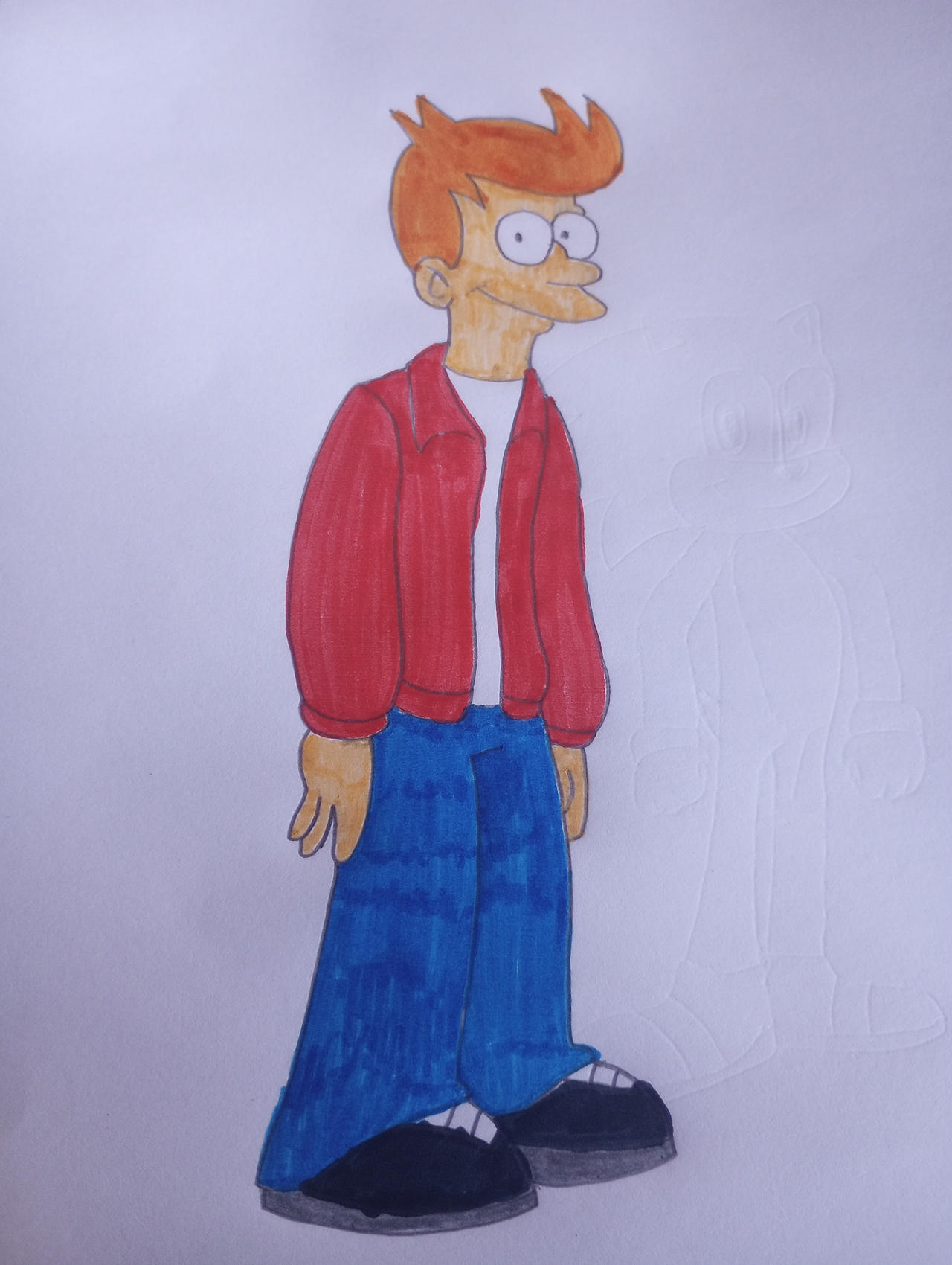 My Drawing of Philip J. Fry by CoolTeon2000 on DeviantArt