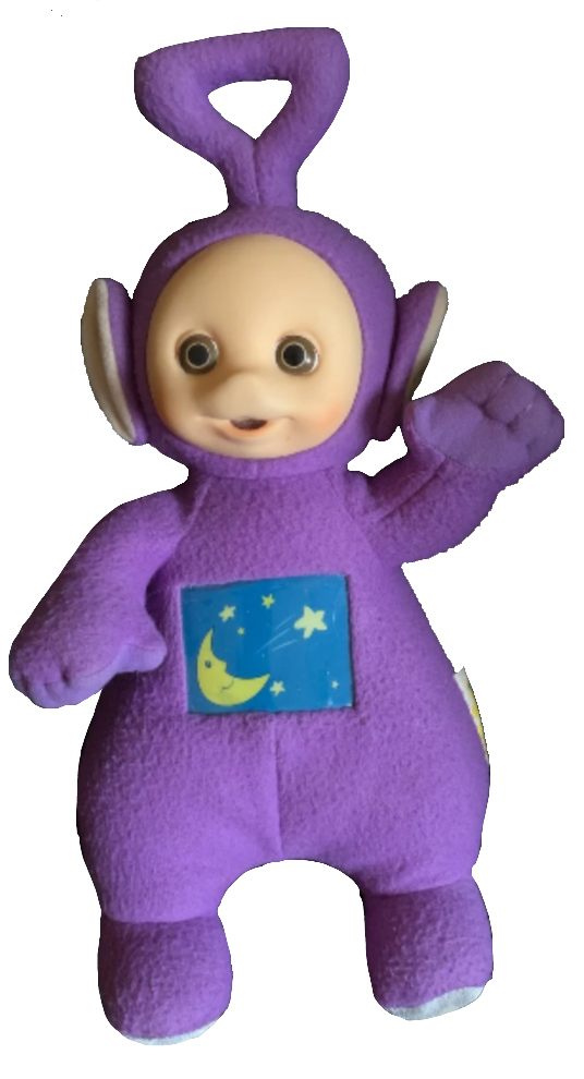 Peluche teletubbies tinky winky