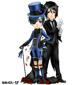 Ciel Phantomhive and Sebastian