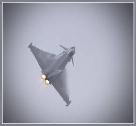 Typhoon in the fog