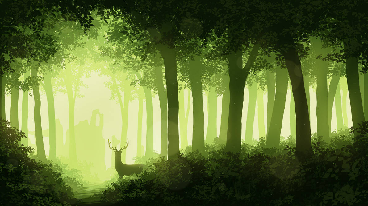 Forest by HatschYuh on DeviantArt