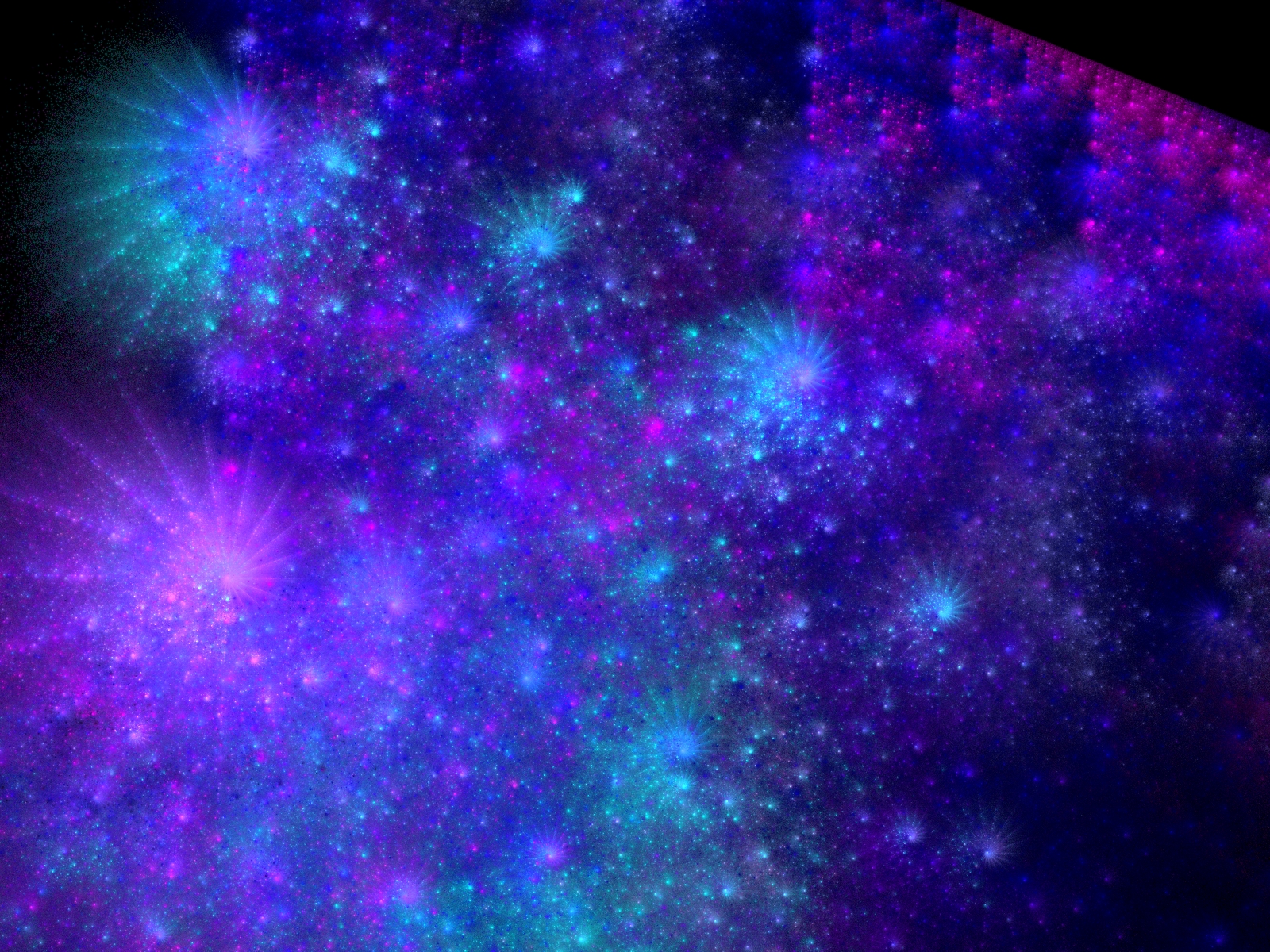 The Neon Fractal Nebula