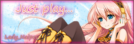 sign Megurine Luka~Just play