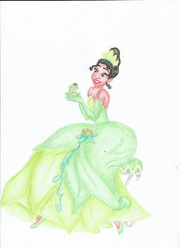 Disney Drawing: Princess Tiana