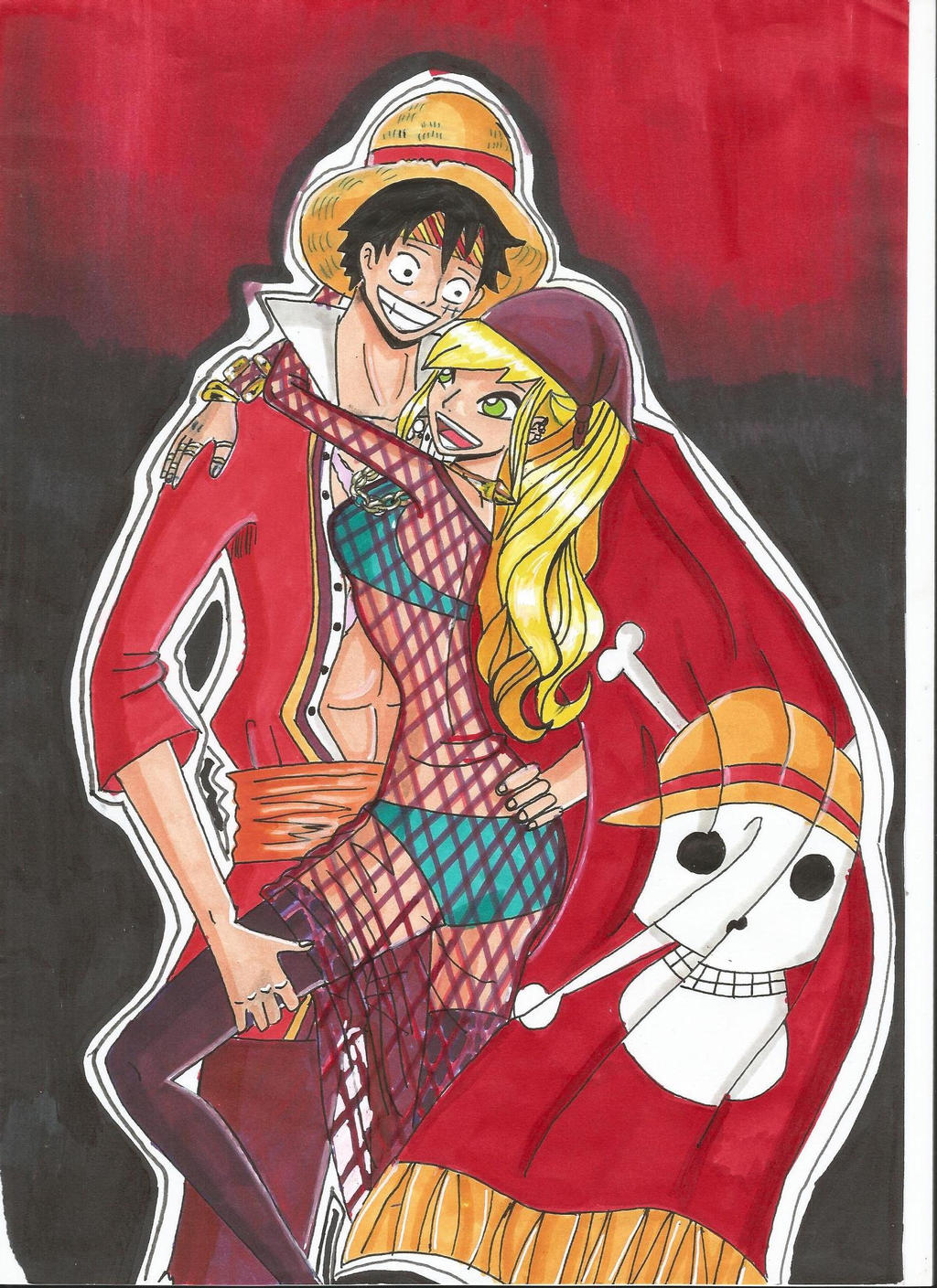 One Piece Luffy And Leena Wake Up By Laefey On Deviantart One Piece Luffy And Leena Wake Up By Laefey On Deviantart