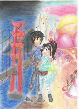 Walt Disney: Hiro and Vanellope