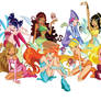 [ Winx Club ] Group Fairy Winx With Pixie