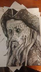 Davy Jones Watercolor