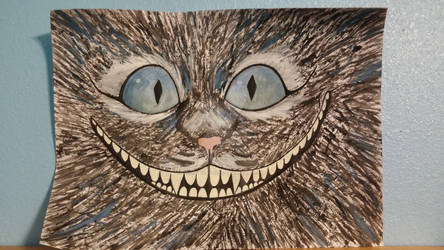 Cheshire Cat Watercolor Thing