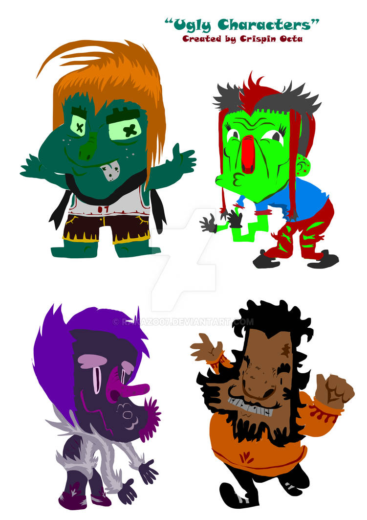 Uncool Character Ugly Characters 2 by rakazo07 on DeviantArt