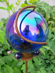 Gazing Ball Self Portrait