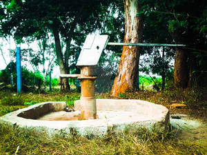 the water pump