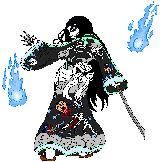 Dead Geisha Colored