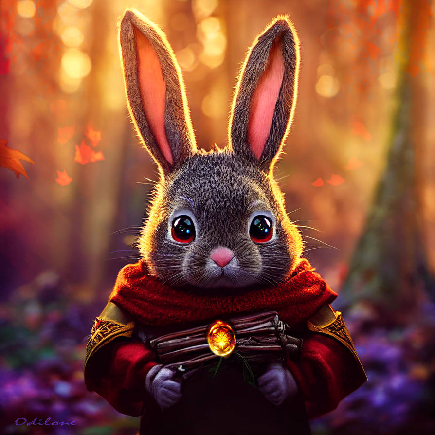Master Rabbit carrying the Law by Odilone on DeviantArt