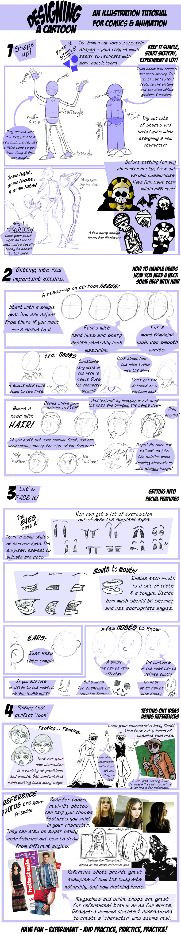 Character Design Tutorial by ThatGuyWill on DeviantArt Character Design Tutorial by ThatGuyWill on DeviantArt