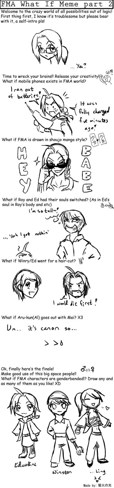 FMA What If Meme p2