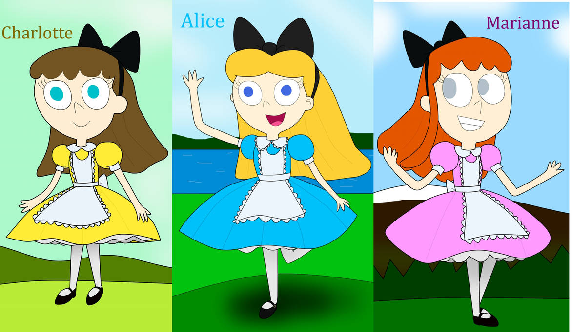 Alice Charlotte And Marianne By Seacommishes On DeviantArt alice-charlotte-and-marianne-by-seacommishes-on-deviantart