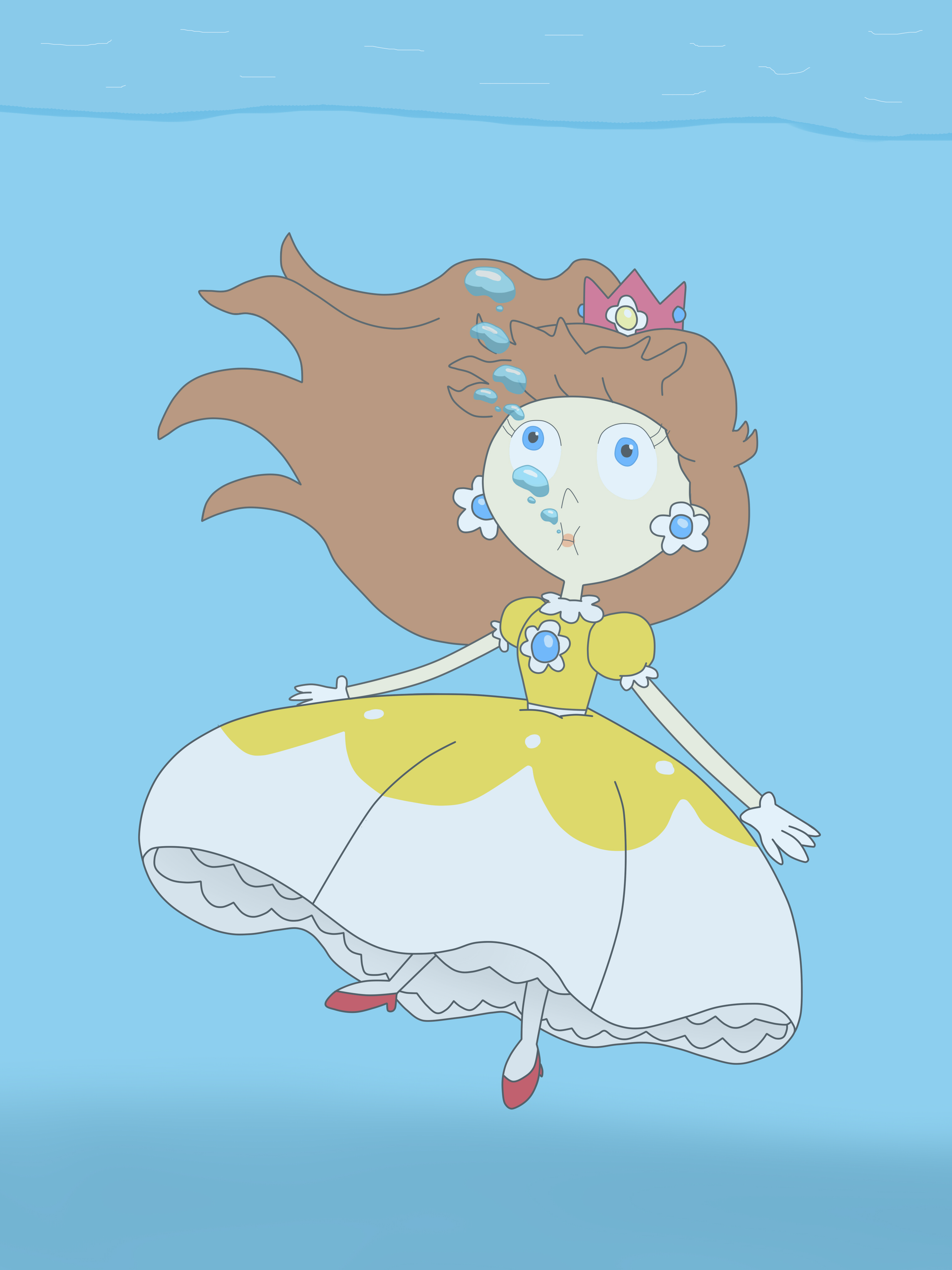 Princess Daisy Underwater 7 Follow up By Seacommishes On DeviantArt princess-daisy-underwater-7-follow-up-by-seacommishes-on-deviantart