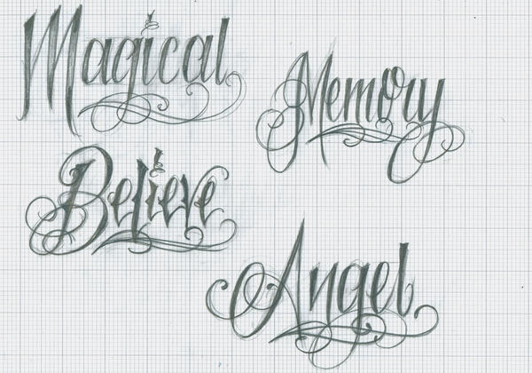 Tattoo Lettering 37