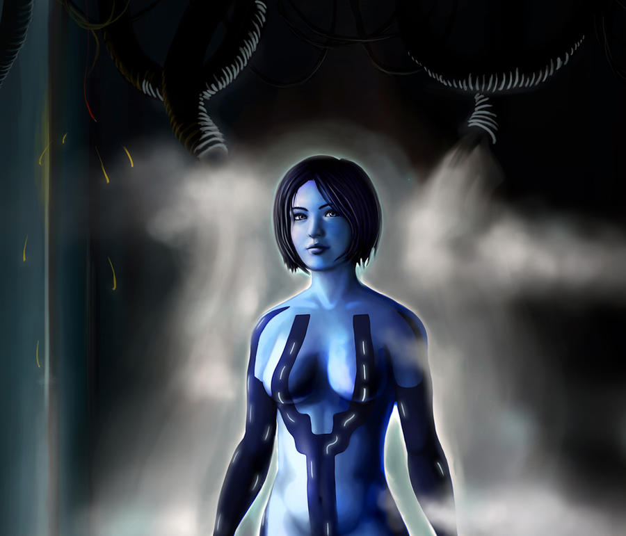 Halo 4 Cortana Background Medium