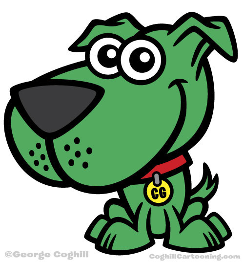 Clean Green Cartoon Dog Mascot Character by gcoghill on DeviantArt Clean Green Cartoon Dog Mascot Character by gcoghill on DeviantArt