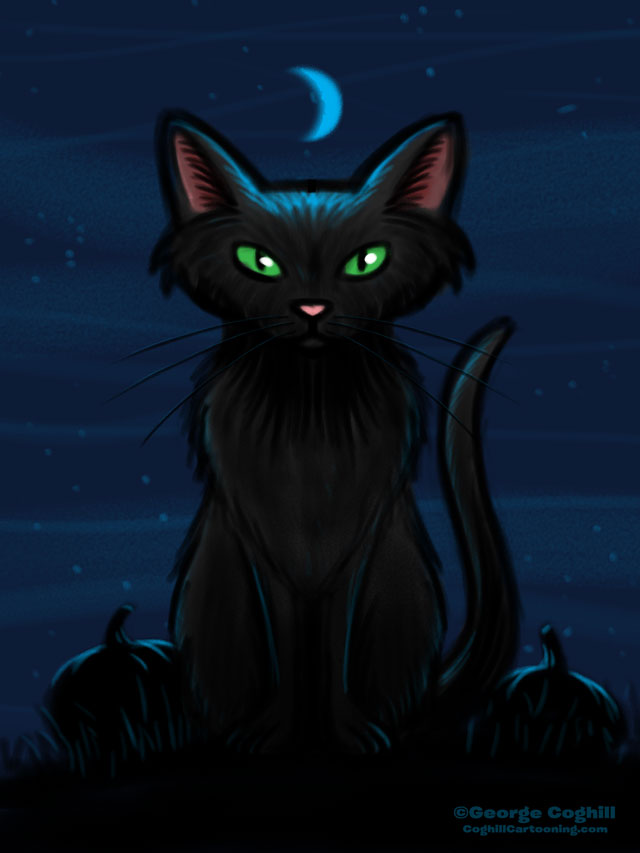 Black Cat Cartoon Character Sketch by gcoghill on DeviantArt Black Cat Cartoon Character Sketch by gcoghill on DeviantArt