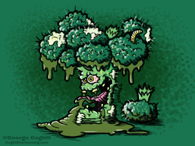 Broken Broccoli Vegetable Cartoon Character Sketch by gcoghill on DeviantArt Broken Broccoli Vegetable Cartoon Character Sketch by gcoghill on DeviantArt