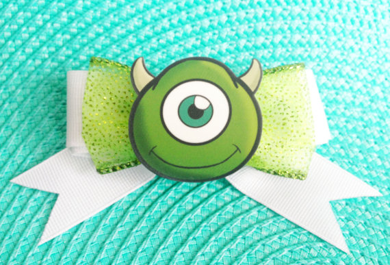 FOR SALE Chibi Bow: Mike Wazowski