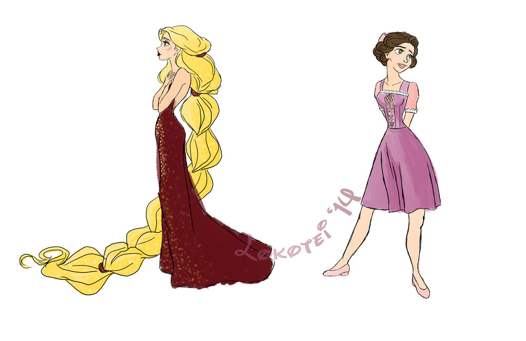 1940's Singer Rapunzel by Lokotei on DeviantArt