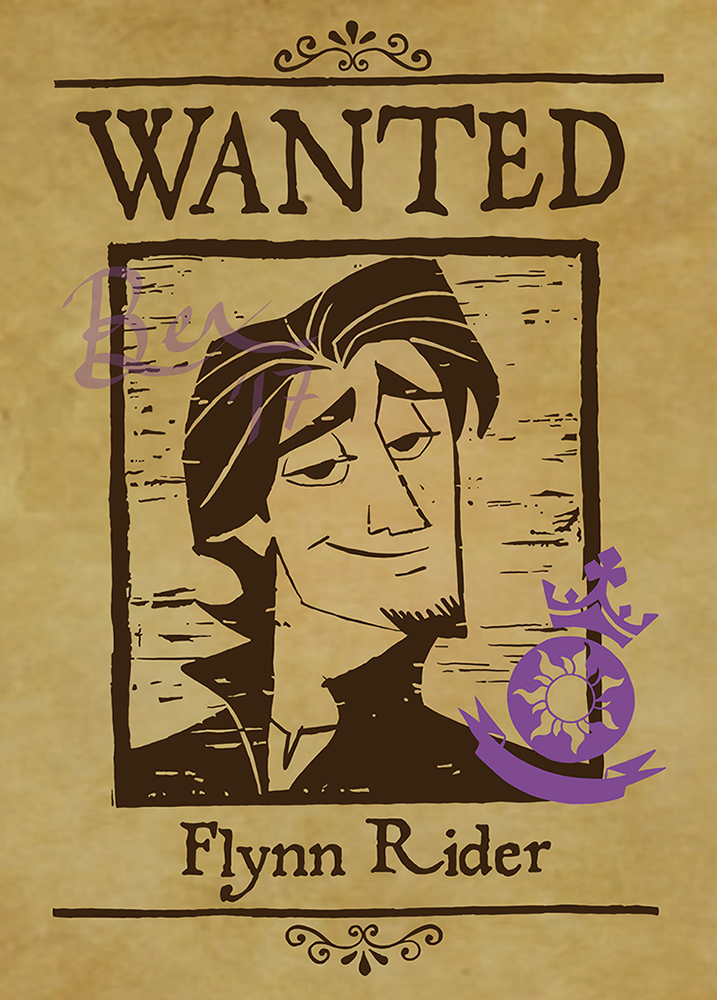 Flynn Rider Wanted Poster Template Flynn Rider Wanted Poster Template