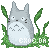 Little Totoro in the Grass