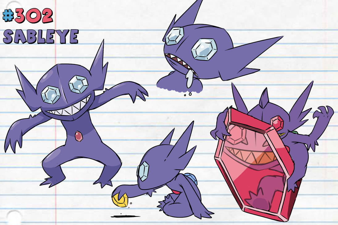 Sableye Patterns 302-Sableye by Braivety on DeviantArt