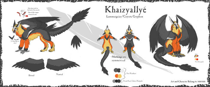 Khaizyalle Reference Sheet