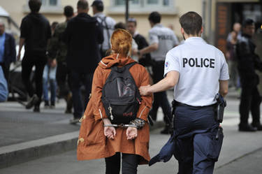 Young woman arrested