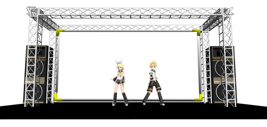 Concert Mmd MMD live stage by frede15 on DeviantArt