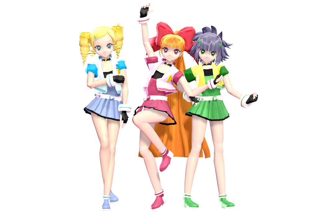 MMD PPGZ Download by frede15 on DeviantArt