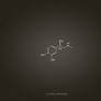 Adrenaline Molecule Denim Wallpaper in Brown